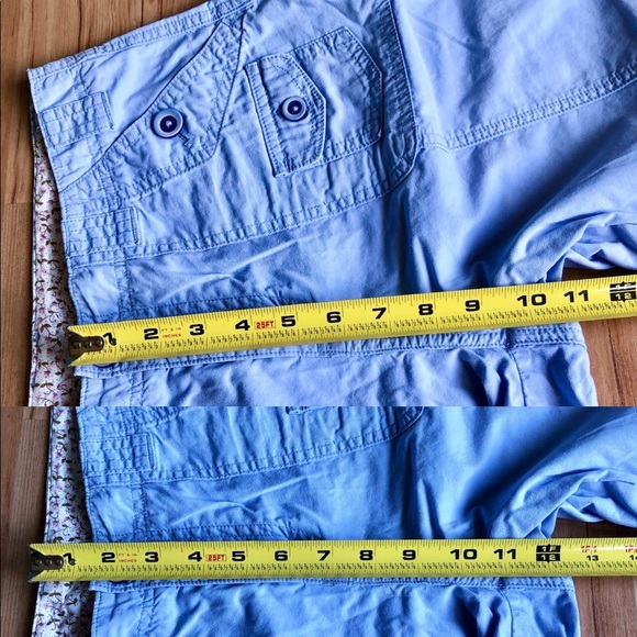 Ruff Hewn Capri Pants Size 6 Blue Women’s - Picture 10 of 14